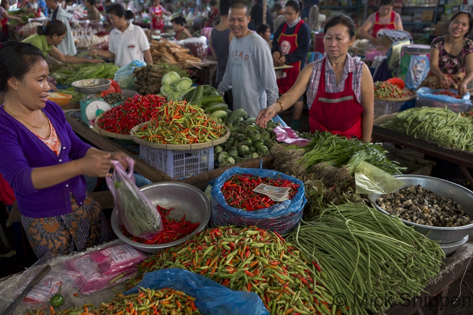 Talat Tong Khan Kham, Vientiane