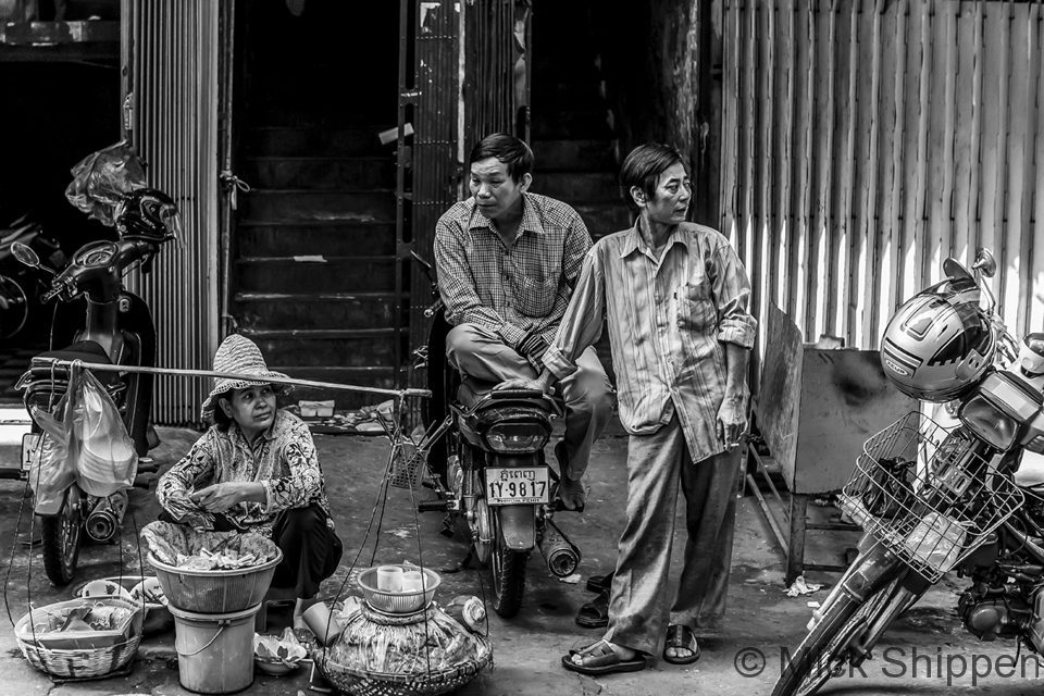 Street scene, Phnom Penh, Cambodia