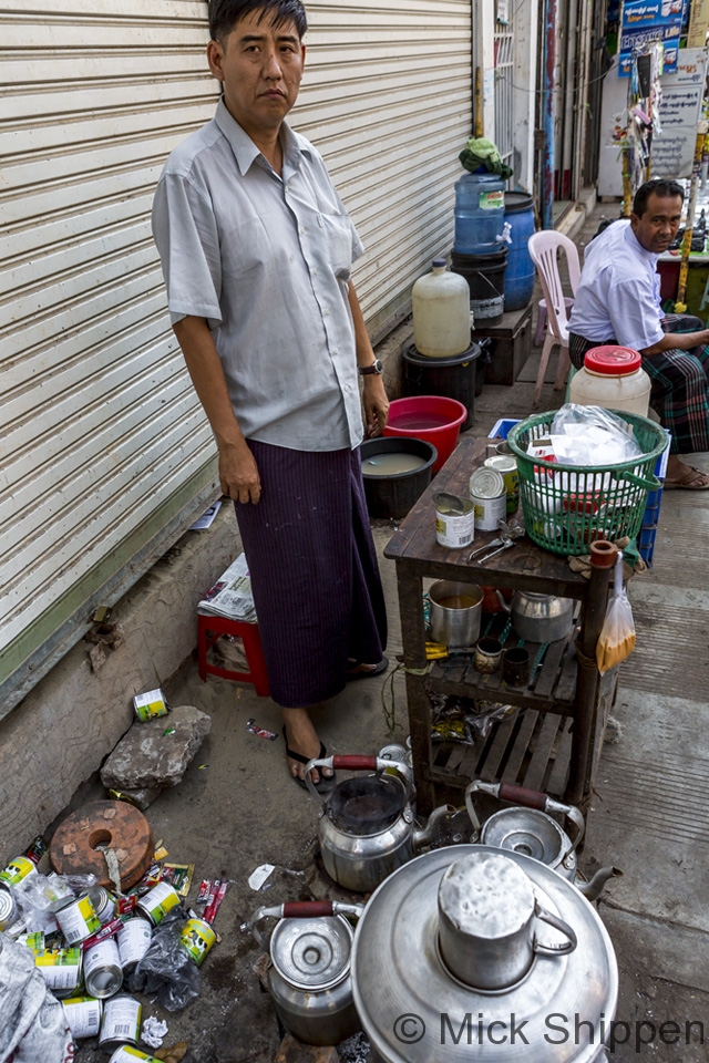 Tea in Yangon, Myanmar