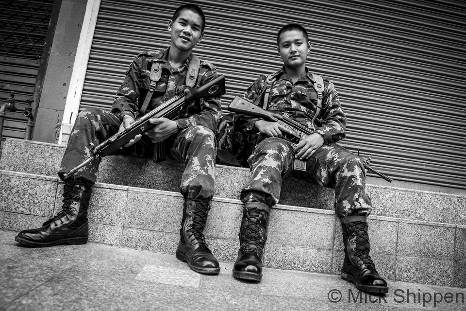 Thai soldiers