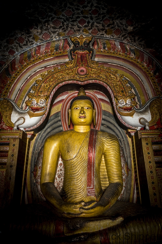 Dambulla cave temple, Sri Lanka