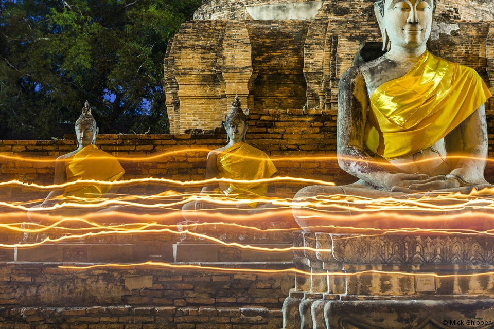Wat Yai Chai Mongkol, Ayutthaya, Thailand