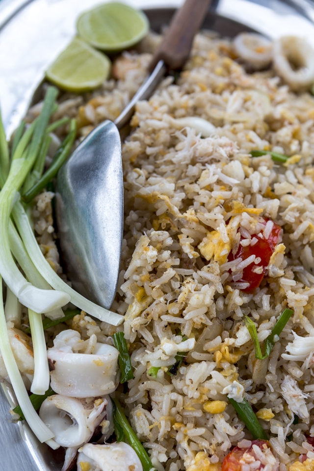 Thai crab fried rice, Hua Hin, Thailand