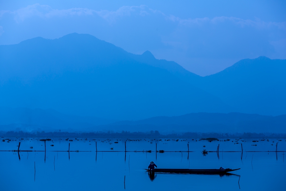 The lake at Phayao, northern Thailand.