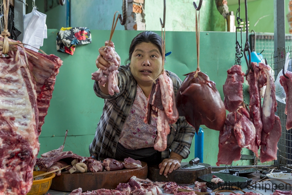 Butcher, Yangon, Myanmar