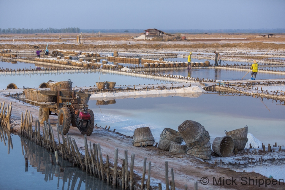 Rock salt farm, Udon Thani, northeast Thailand