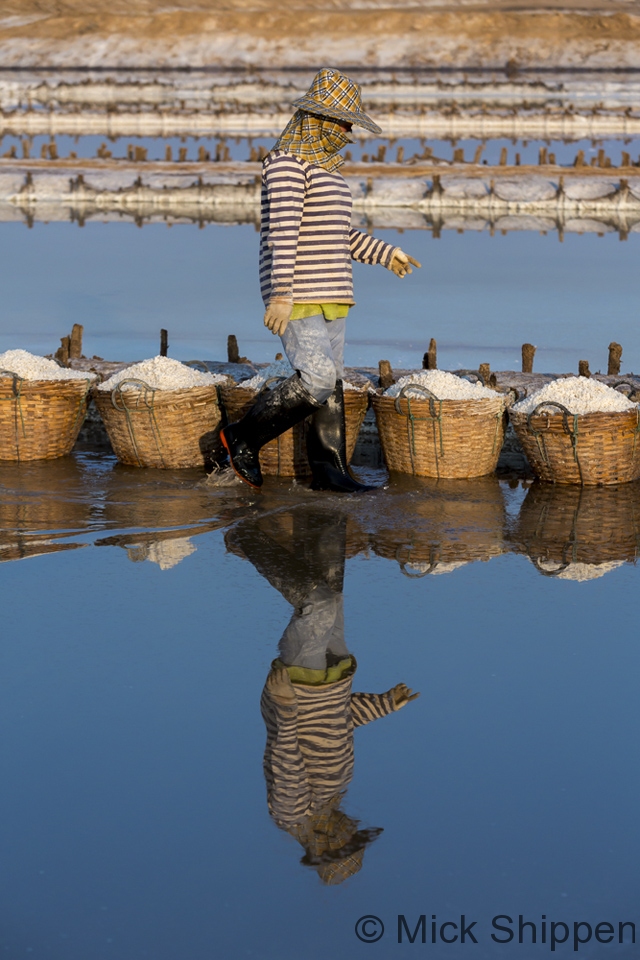 Rock salt farm, Udon Thani, northeast Thailand