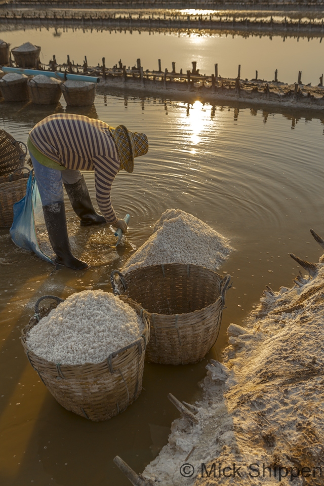 Rock salt farm, Udon Thani, northeast Thailand