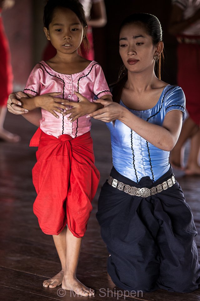 Classical Cambodian dance school, Phnom Penh.