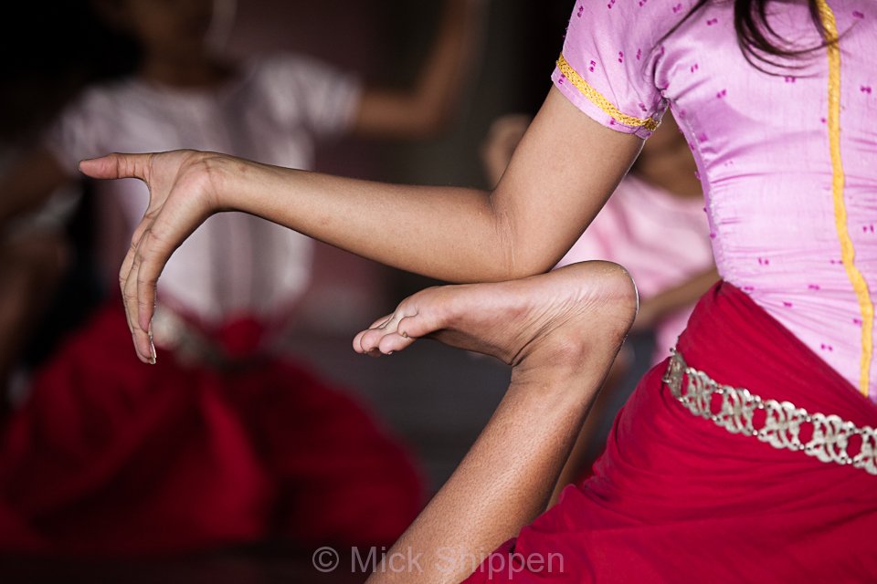 Classical Cambodian dance school, Phnom Penh.