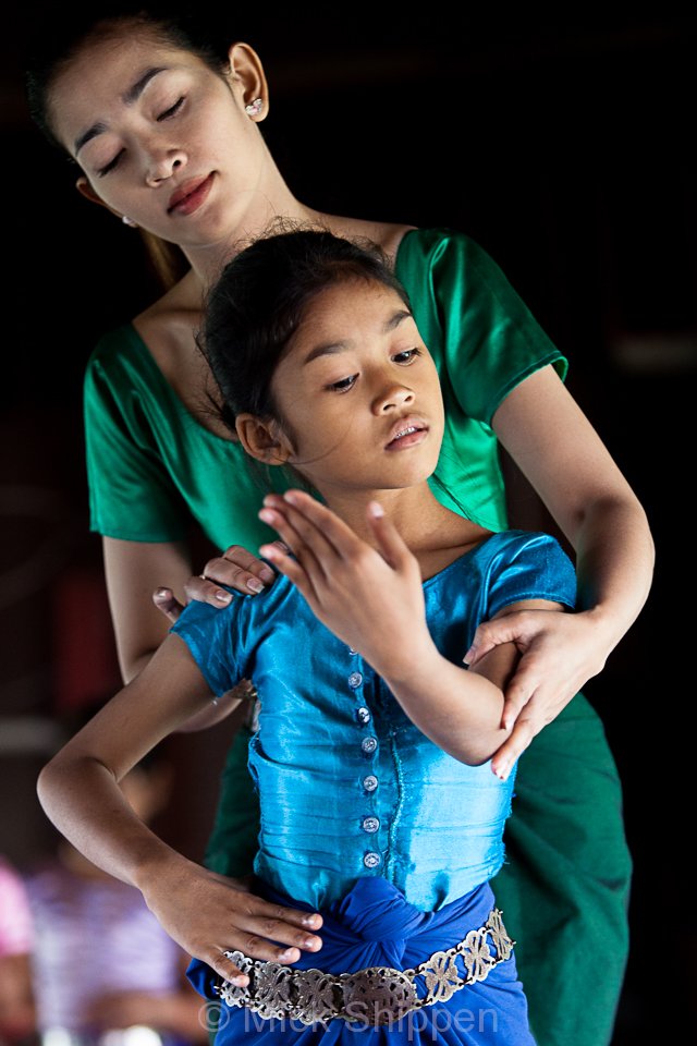 Classical Cambodian dance school, Phnom Penh.