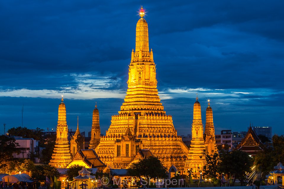 Wat Arun, one of Bangkok's most recognisable landmarks.